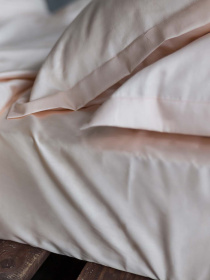 Комплект постільної білизни Vanilla з натурального сатину OWLED Модель SB1-1001-V Фото