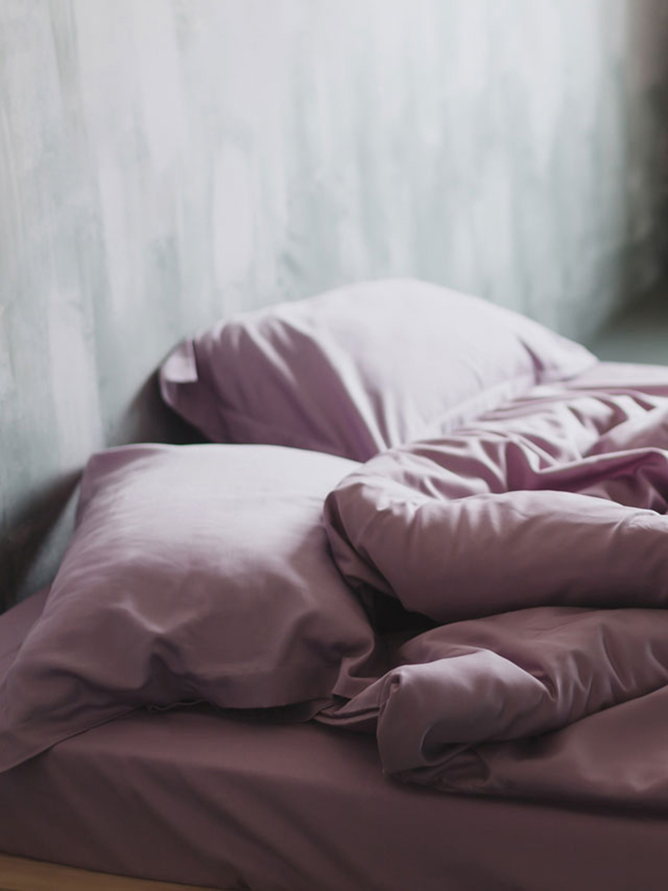 Комплект постільної білизни Dusty Rose з натурального сатину OWLED модель SB1-1001-DR Фото