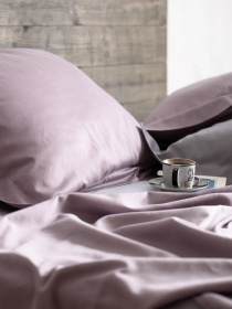 Комплект постільної білизни Grey Rose з натурального сатину OWLED Модель SB1-1001-GR Фото