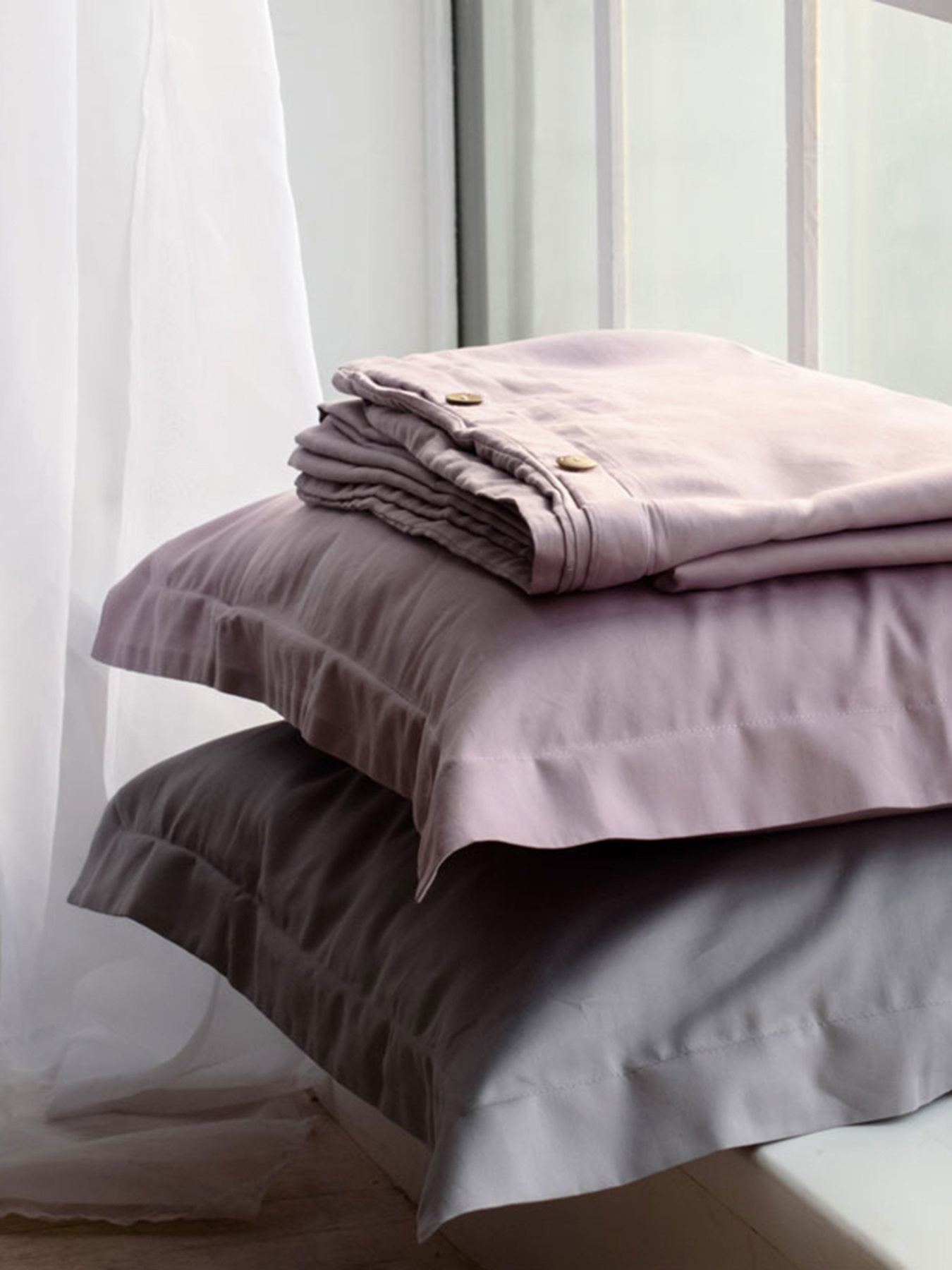 Комплект постельного белья Grey Rose с натурального сатина OWLED модель SB1-1001-GR Фото