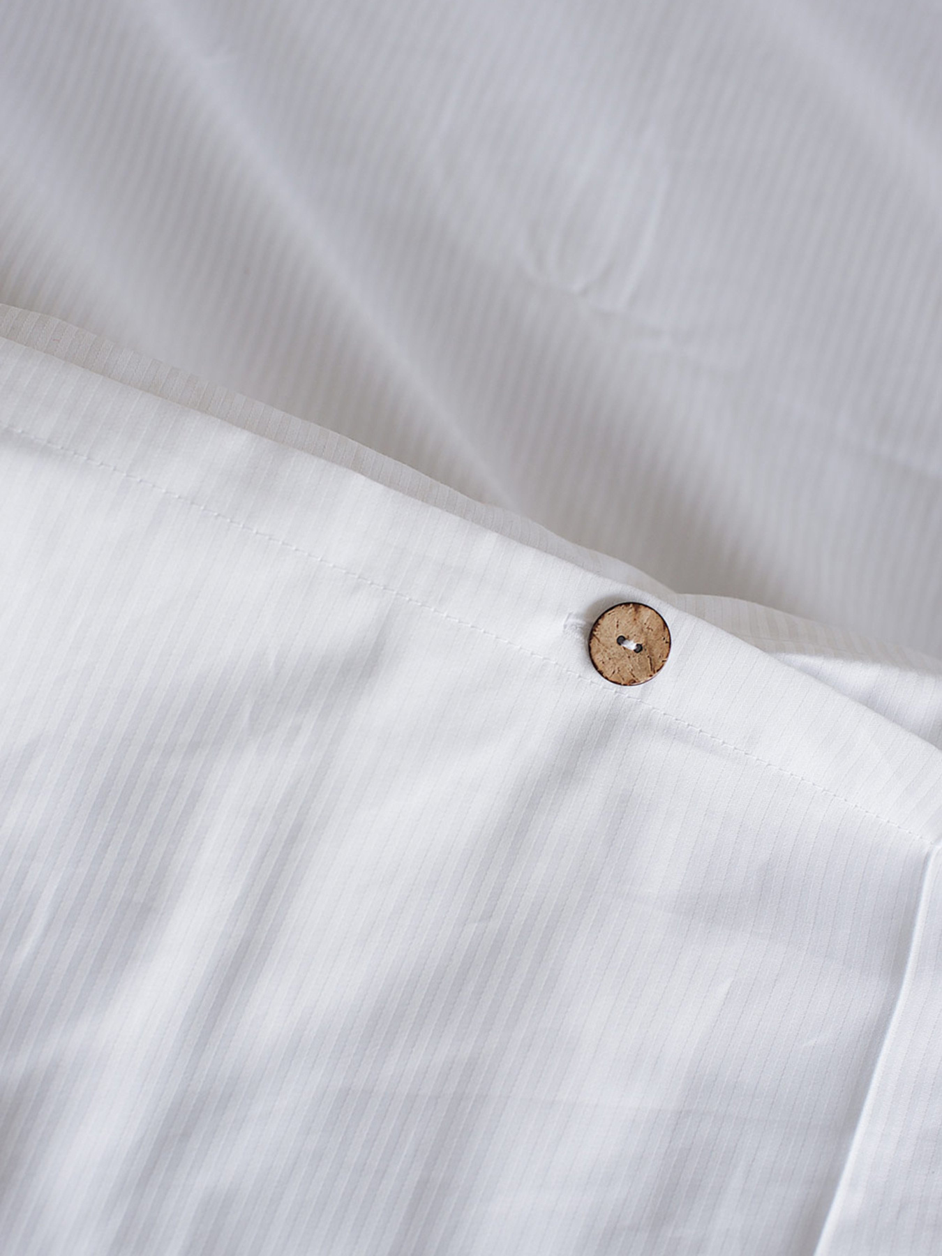 Комплект постільної білизни California з натурального страйп сатину OWLED модель SSB2-2002-C Фото