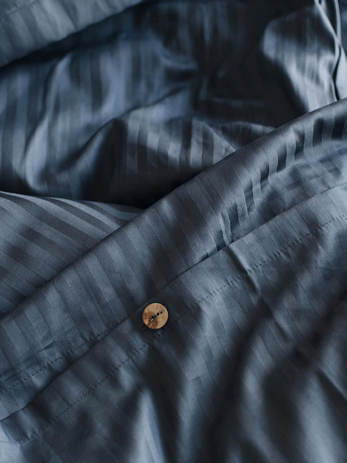 Комплект постельного белья Space с натурального страйп сатина OWLED модель SSB2-2002-S Комплект постельного белья Space с натурального страйп сатина OWLED модель SSB2-2002-S Фото