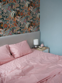 Комплект постельного белья Flamingo с натурального хлопка ранфорс OWLED модель RB5-5005-F Фото