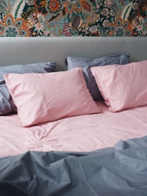 Комплект постільної білизни Pink Lake з натуральної бавовни ранфорс OWLED модель RB5-5005-PL Фото