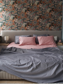 Комплект постільної білизни Pink Lake з натуральної бавовни ранфорс OWLED модель RB5-5005-PL Фото