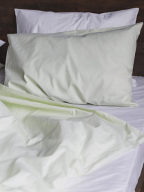 Комплект постільної білизни Shadow Lime з натуральної бавовни ранфорс OWLED модель RB5-5005-SL Комплект постільної білизни Shadow Lime з натуральної бавовни ранфорс OWLED модель RB5-5005-SL Фото