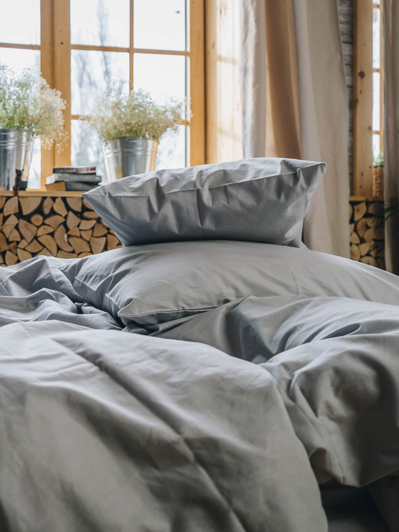 Комплект постельного белья Twilight с натурального хлопка ранфорс OWLED модель RB5-5005-TW Фото