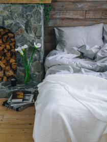 Комплект постельного белья Twilight с натурального хлопка ранфорс OWLED модель RB5-5005-TW Фото