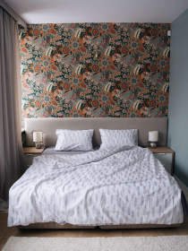 Комплект постельного белья Silver Swan с натурального хлопка ранфорс OWLED модель RB5-5005-SS Фото