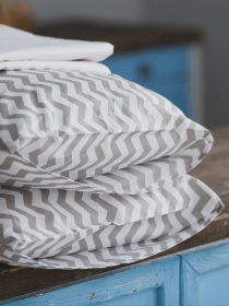 Комплект постельного белья Zigzag с натурального хлопка ранфорс OWLED модель RB5-5005-Z Фото