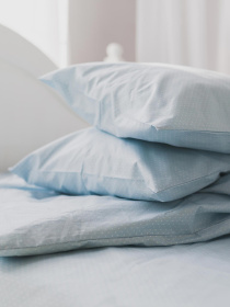 Комплект постільної білизни Blue Peas з натуральної бавовни ранфорс OWLED модель RB5-5005-BP Фото