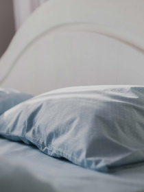 Комплект постельного белья Blue Peas с натурального хлопка ранфорс OWLED модель RB5-5005-BP Фото