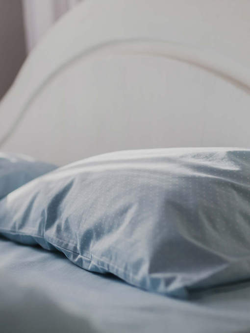 Комплект постельного белья Blue Peas с натурального хлопка ранфорс OWLED модель RB5-5005-BP Фото