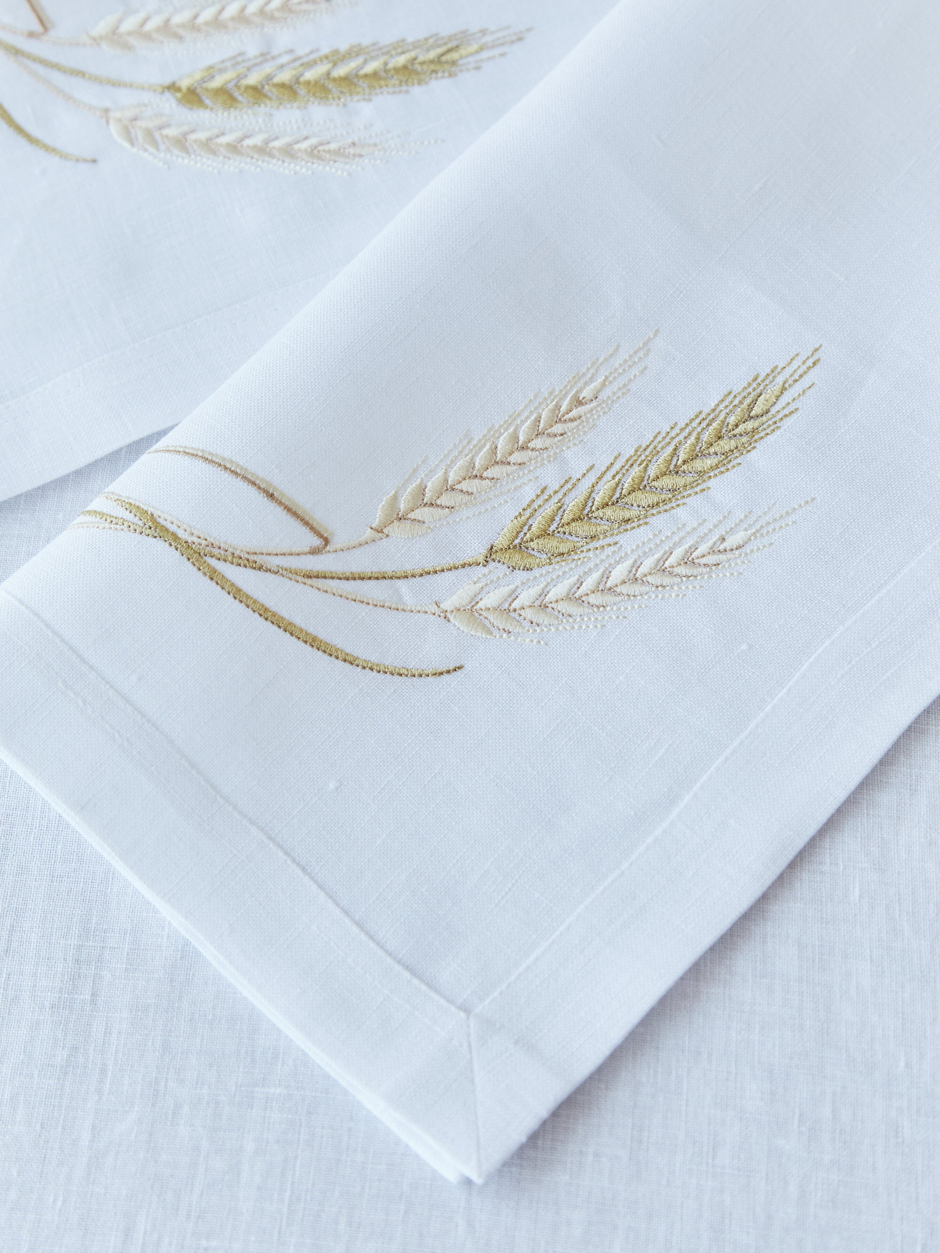 Комплект серветок "Колоски" 2шт. Едельвіка модель 100-24-09 Фото