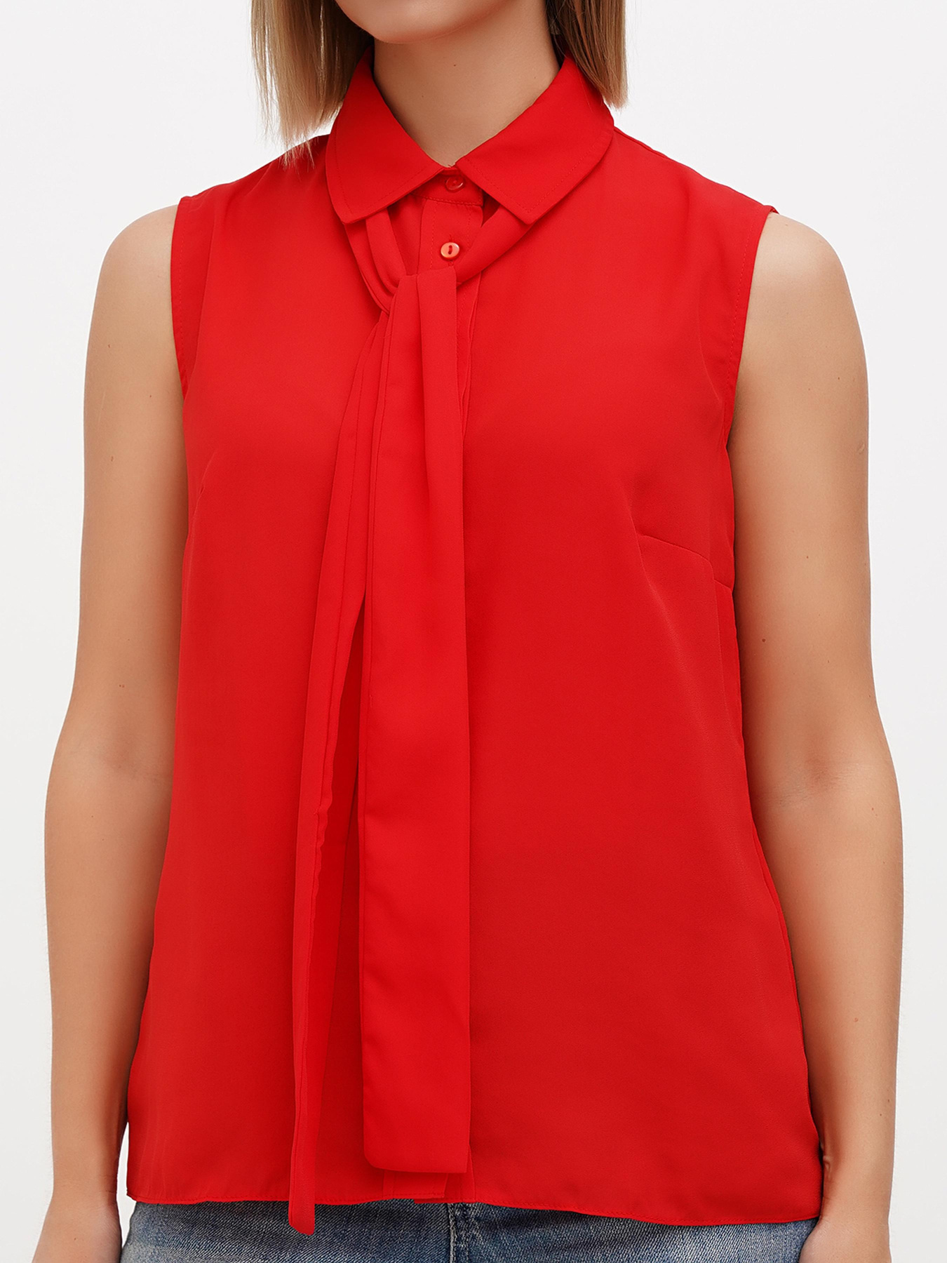 Блуза Sassofono модель A272-SC-2150_красный Фото
