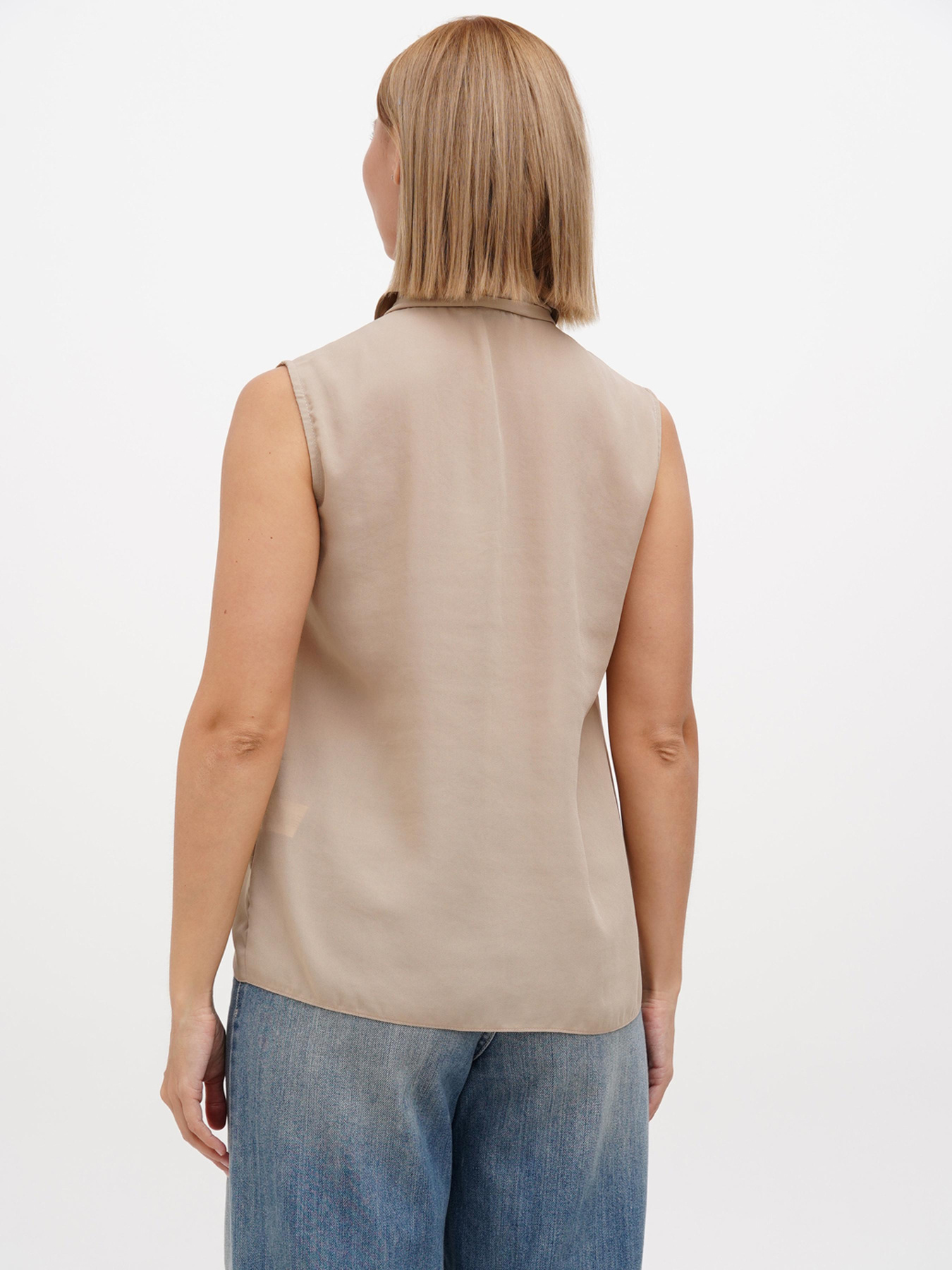 Блуза Sassofono модель A272-SC-2150_бежевый Фото