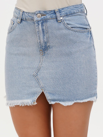 Джинсовая юбка Sassofono модель A272-SC-2141 Фото