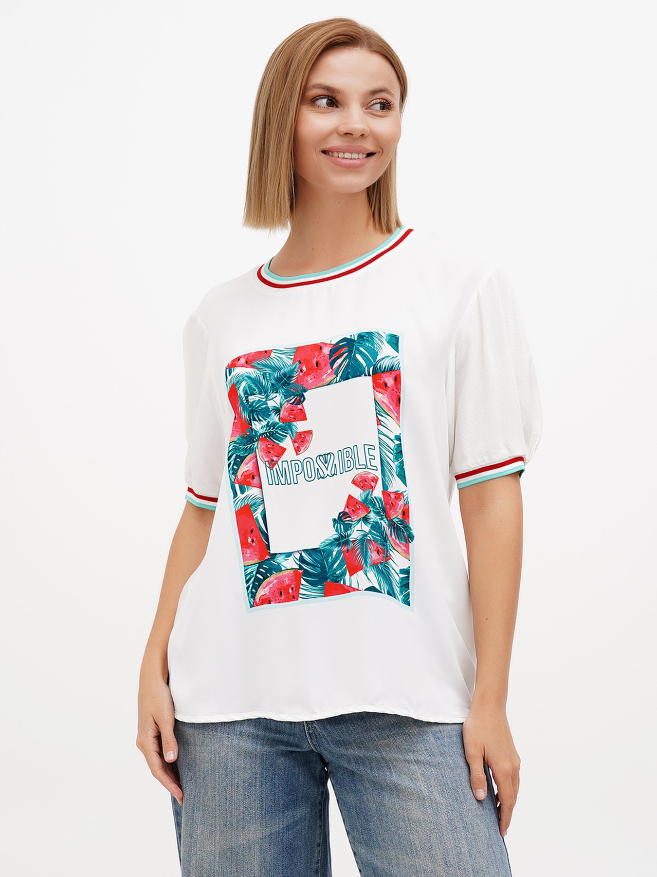 Футболка Sassofono модель A272-SF-2085 Фото