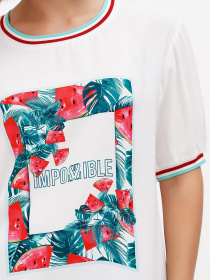 Футболка Sassofono модель A272-SF-2085 Фото