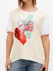 Футболка Sassofono модель A272-SF-2084 Фото