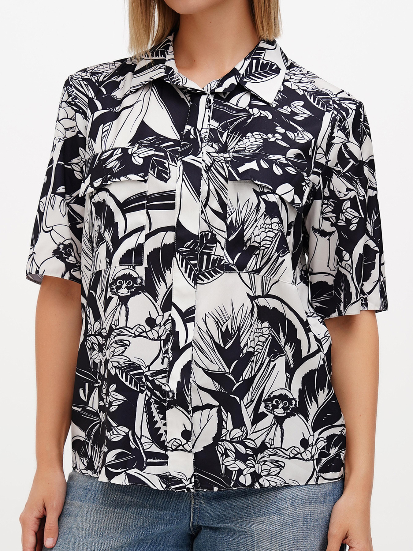 Рубашка повседневная Sassofono модель A272-SF-2074 Фото