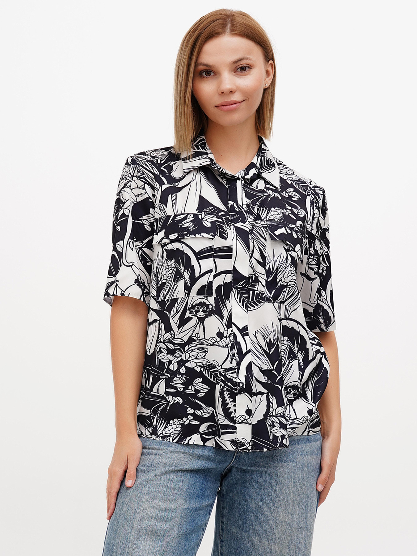 Рубашка повседневная Sassofono модель A272-SF-2074 Фото