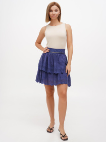 Спідниця міні Sassofono Модель A272-SC-2139_синий Фото