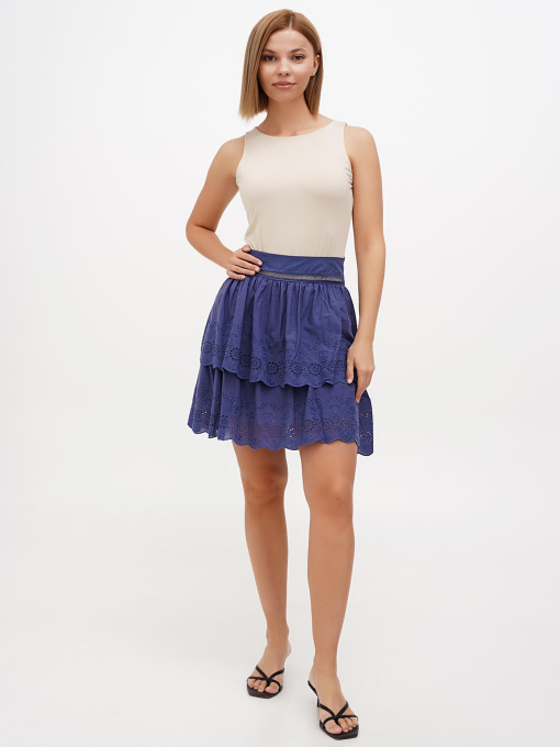Спідниця міні Sassofono Модель A272-SC-2139_синий Фото