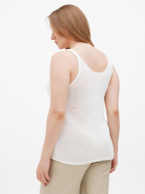 Майка Sassofono модель A272-SC-1817_молочный Фото