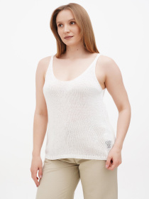 Майка Sassofono модель A272-SC-1817_молочный Фото