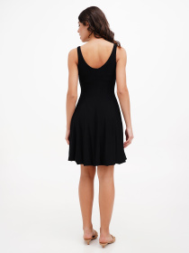 Платье мини Sassofono модель A272-SC-1766_чёрный Фото