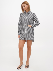 Платье мини Sassofono модель A272-SC-1779_чёрный Фото