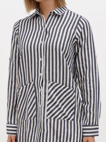 Платье мини Sassofono модель A272-SC-1779_синий Фото