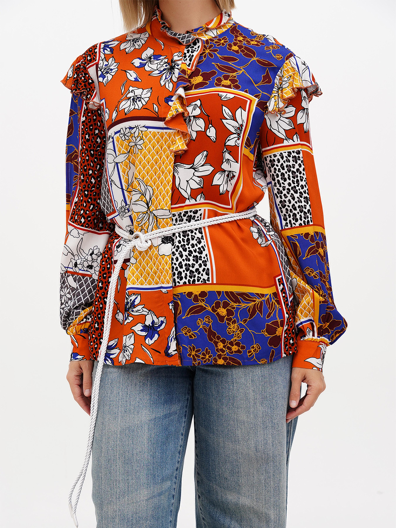 Блуза Sassofono модель A272-SF-2051 Фото