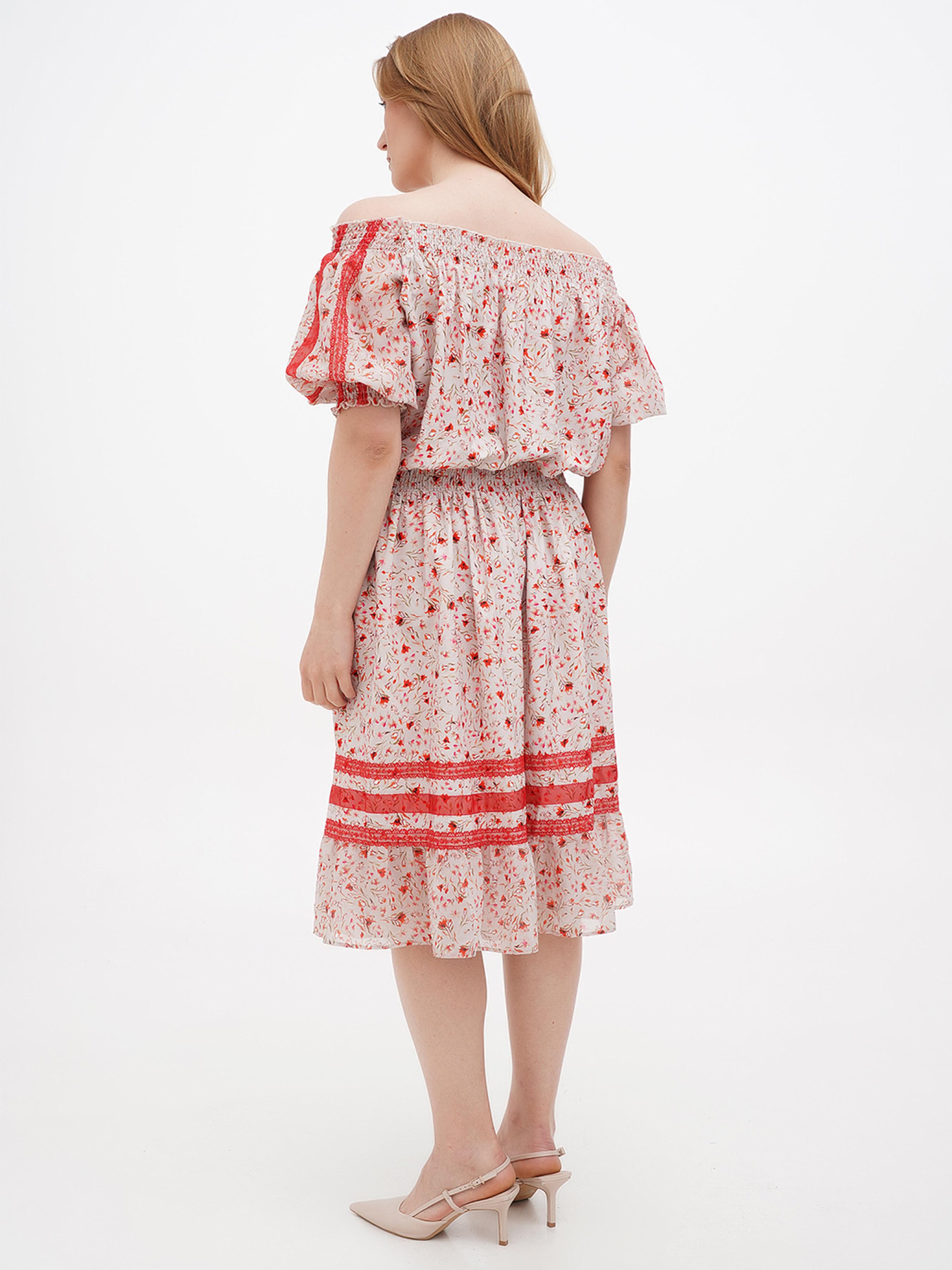 Сукня міді Sassofono модель A272-SF-1970 Фото