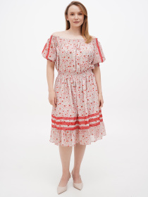 Сукня міді Sassofono модель A272-SF-1970 Фото