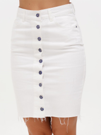 Джинсовая юбка Sassofono модель A272-SF-2119 Фото