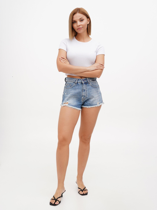 Шорты джинсовые Sassofono модель A272-SF-2117 Фото