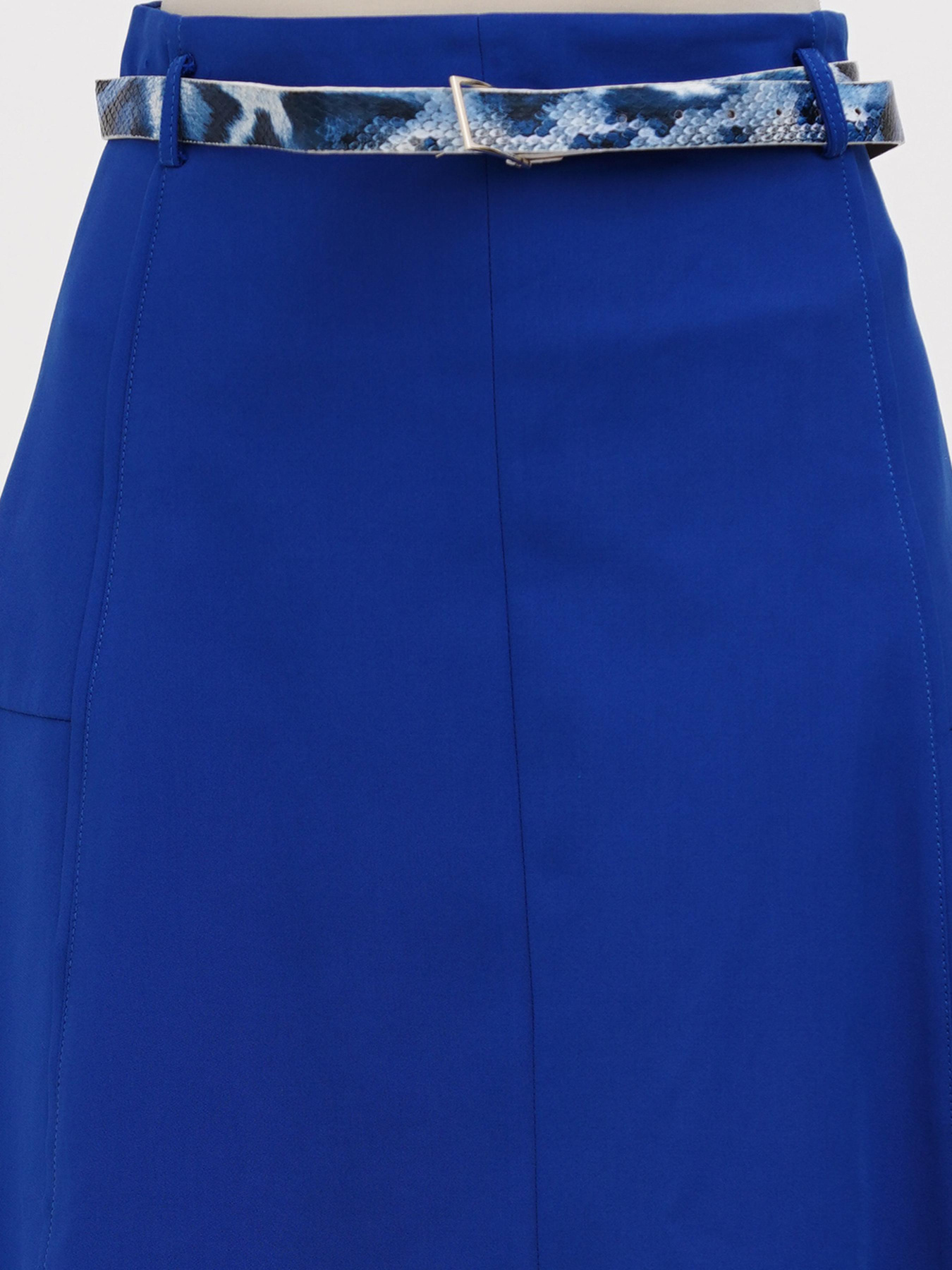 Юбка миди Sassofono модель A272-SC-1820_синий Фото