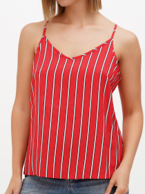 Майка Sassofono модель A272-SC-1829_красный Фото