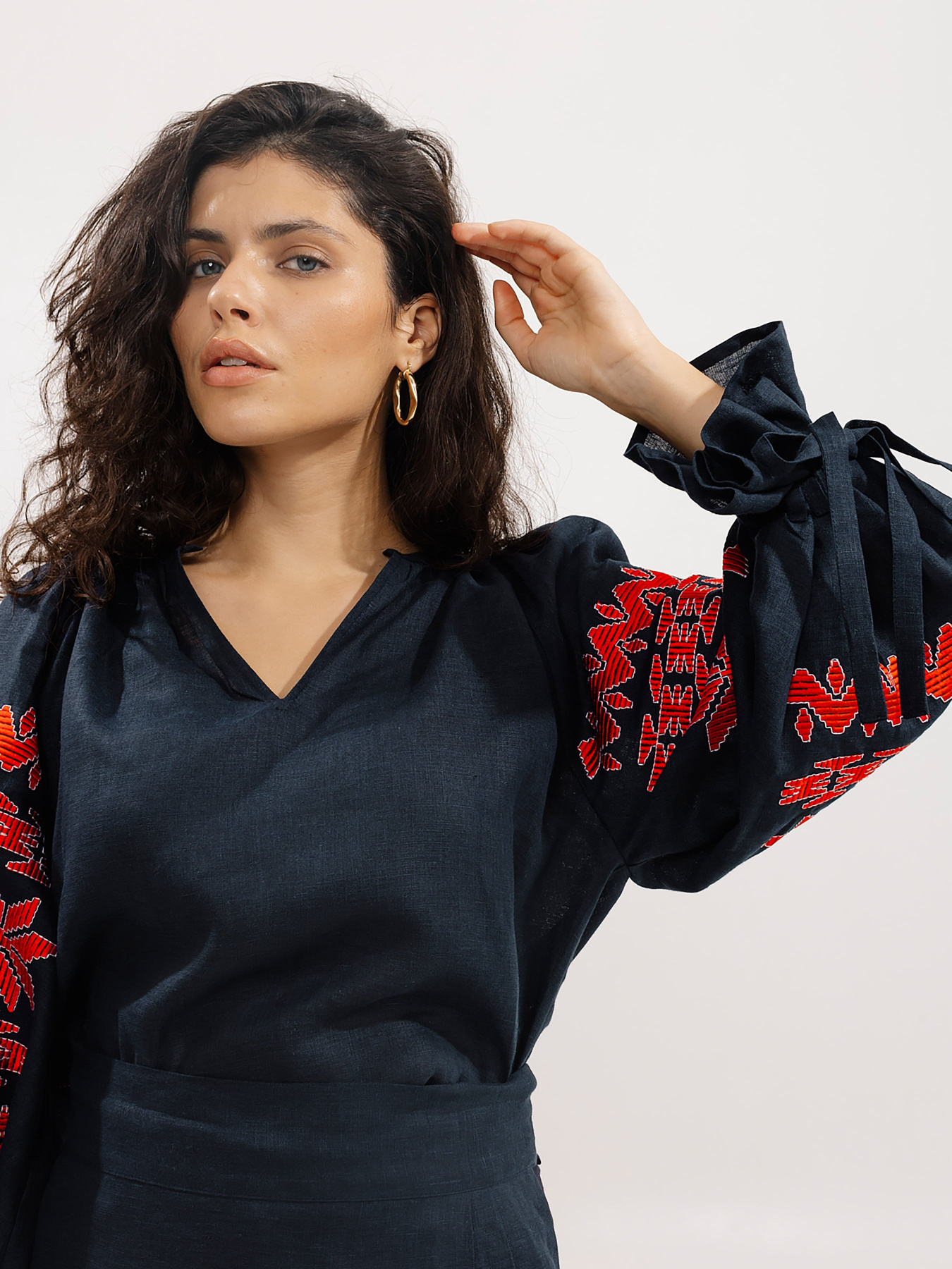 Вышитая рубашка Embroidered Gem модель 524191 Фото