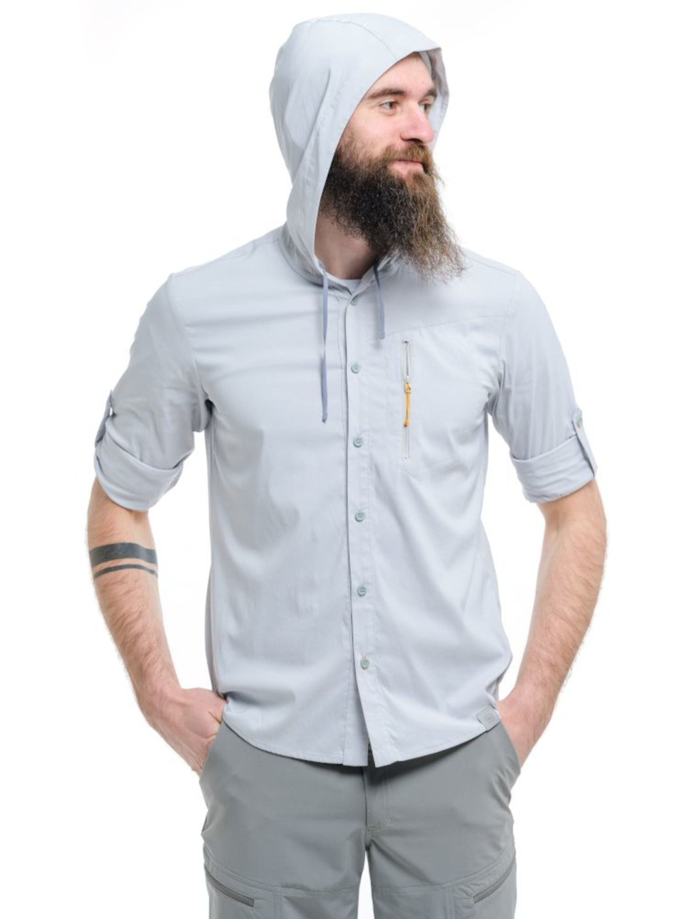 Рубашка повседневная Turbat Maya Hood модель 100028109 Рубашка повседневная Turbat Maya Hood модель 100028109 Фото