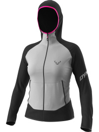 Чёрный/серый - Кофта спортивная DYNAFIT Transalper Light Ptc Hoody