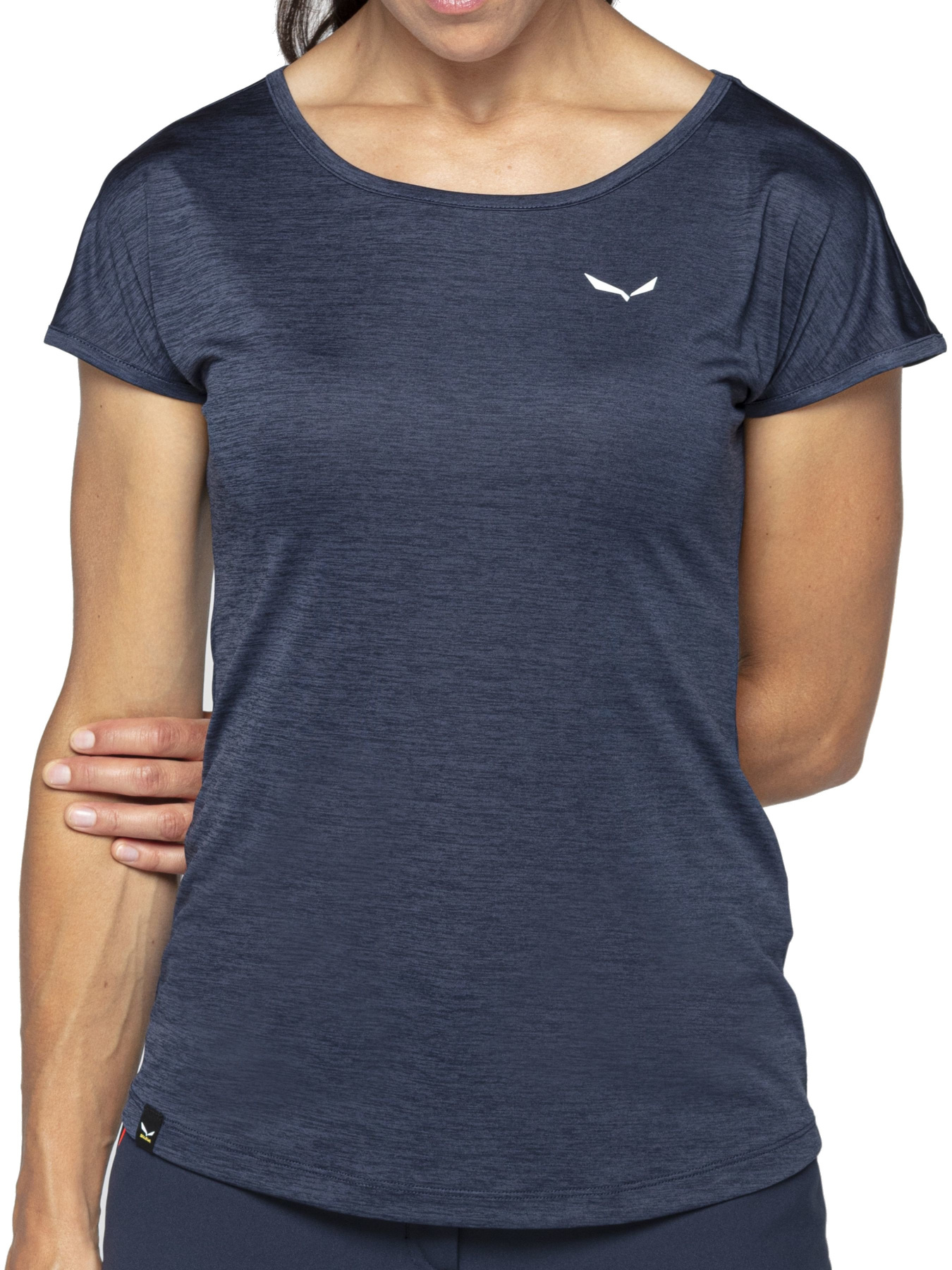 Спортивна футболка Salewa Puez Melange Dry Tee модель 100025653 Фото