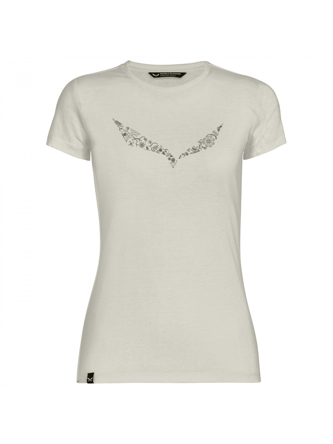 Футболка Salewa Solidlogo Dri-Release Tee модель 100073192 Фото