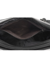 Сумка Borsa Leather модель 1t840-black Фото
