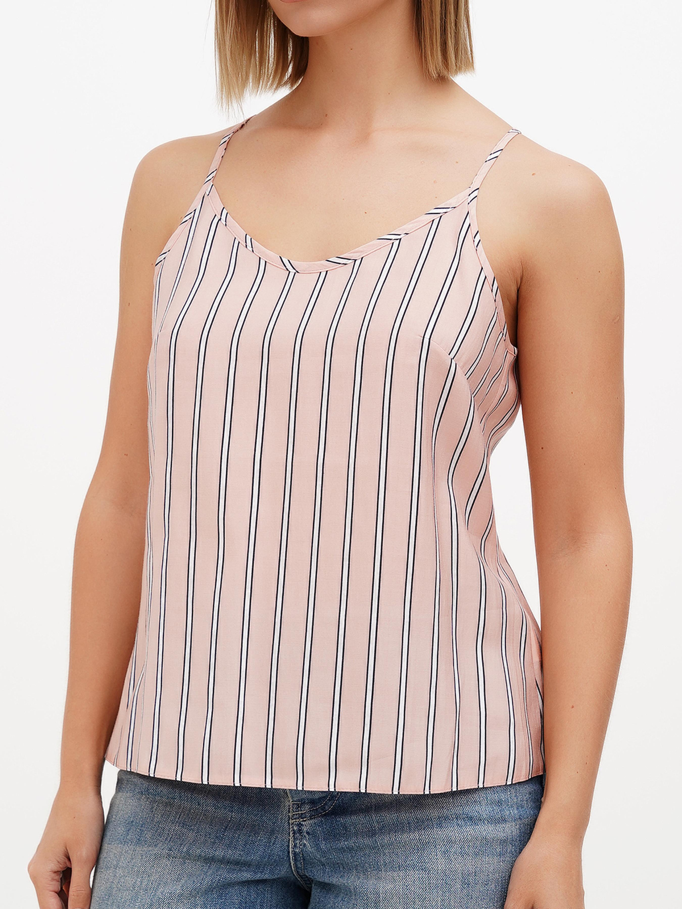 Майка Sassofono модель A272-SC-1829_пудра Фото