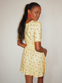 Платье мини Anais Gose Sophia yellow модель dress.mini.sophia.yellow Фото