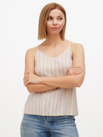 Майка Sassofono модель A272-SC-1829_бежевый Фото