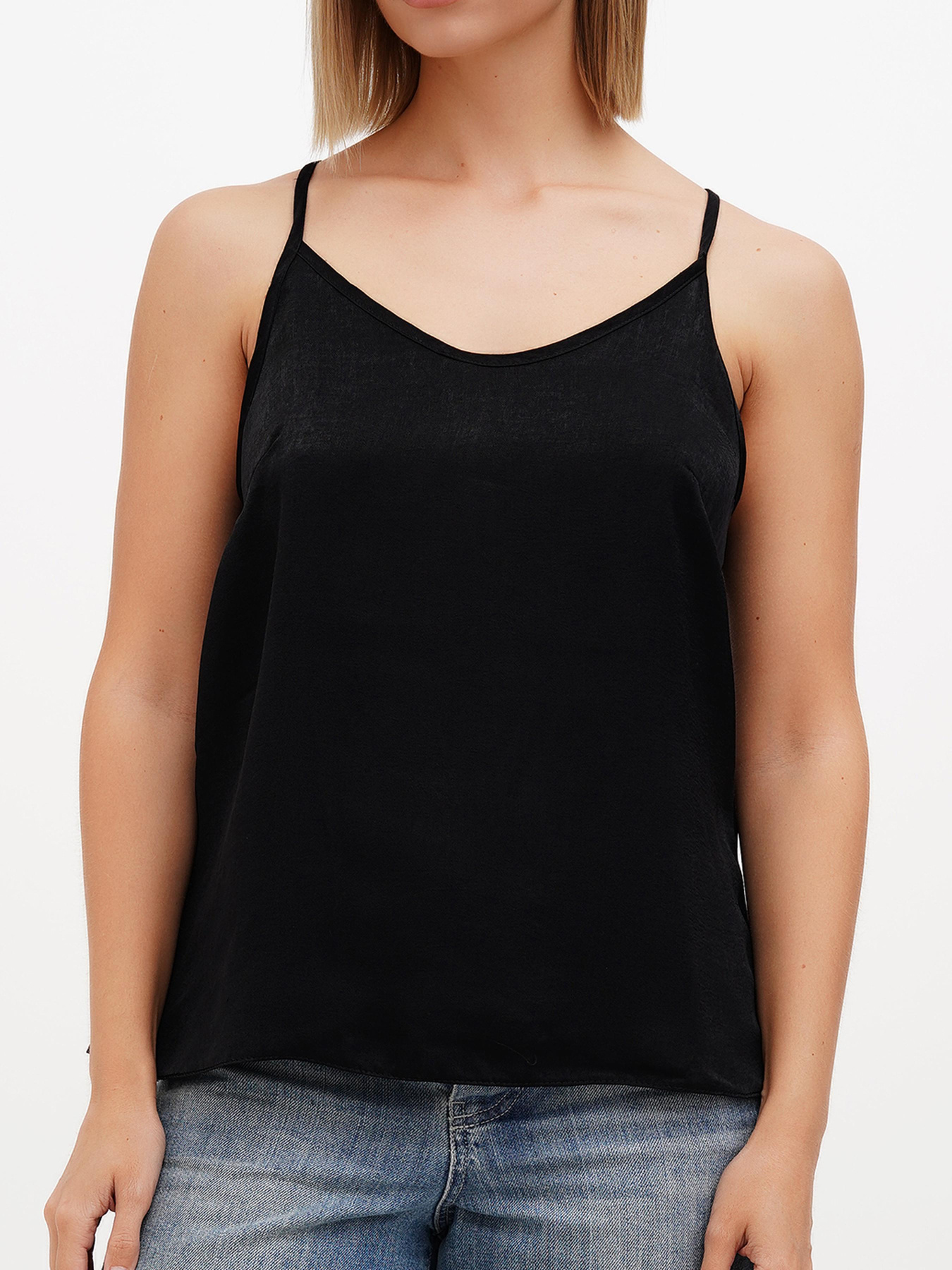 Майка Sassofono модель A272-SC-1830_чёрный Фото